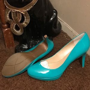 Shoes - MARC FISHER Medium Green LL heels Shoes - MARC FISHER Medium Green LL heels